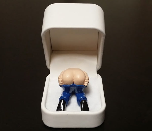 The moon ring front view