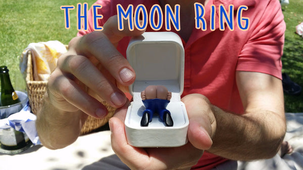 The moon ring being given